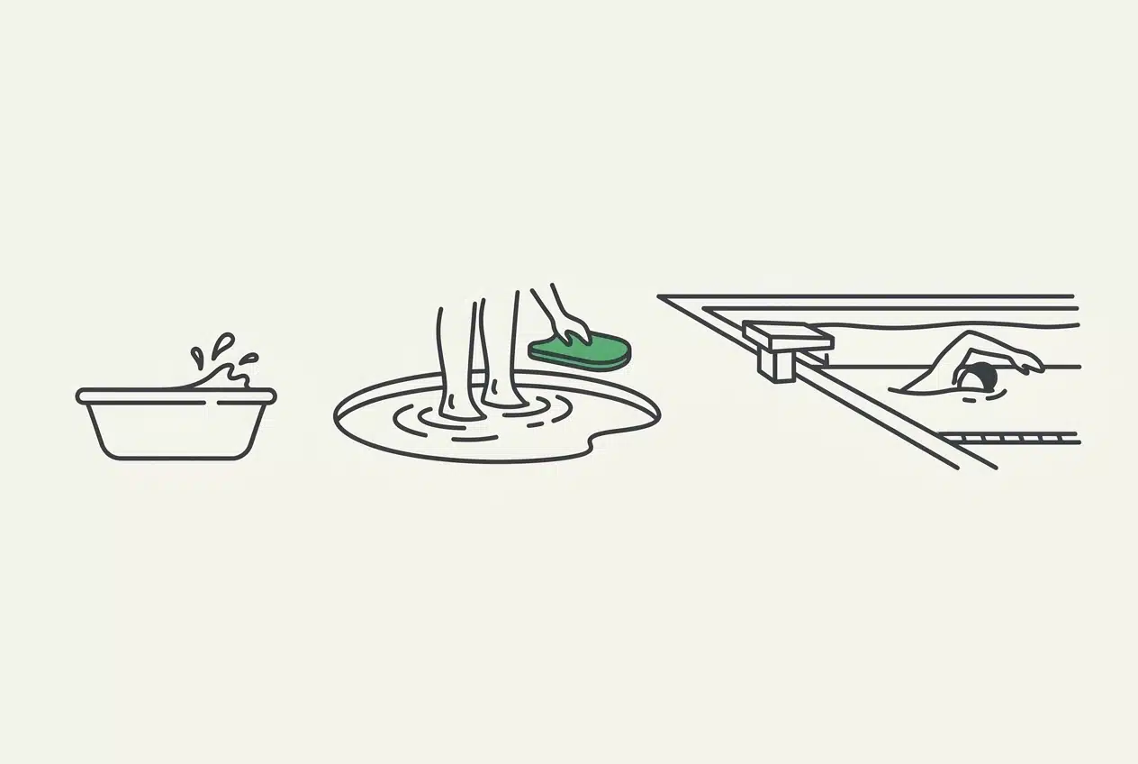 Angst vor dem Wasser als Erwachsener – du – schwimmen lernen erwachsene angst Guide Professional header image for educational tutorial: Angst vor dem Wasser als Erwachsener – du bist nicht allein